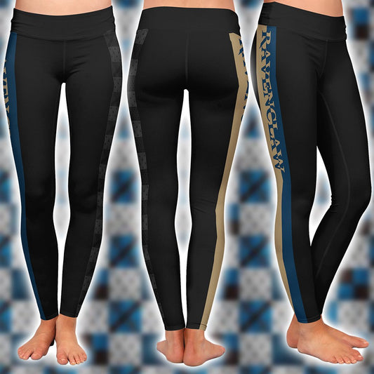 Ravenclaw House Harry Potter Simple Style 3D Leggings S