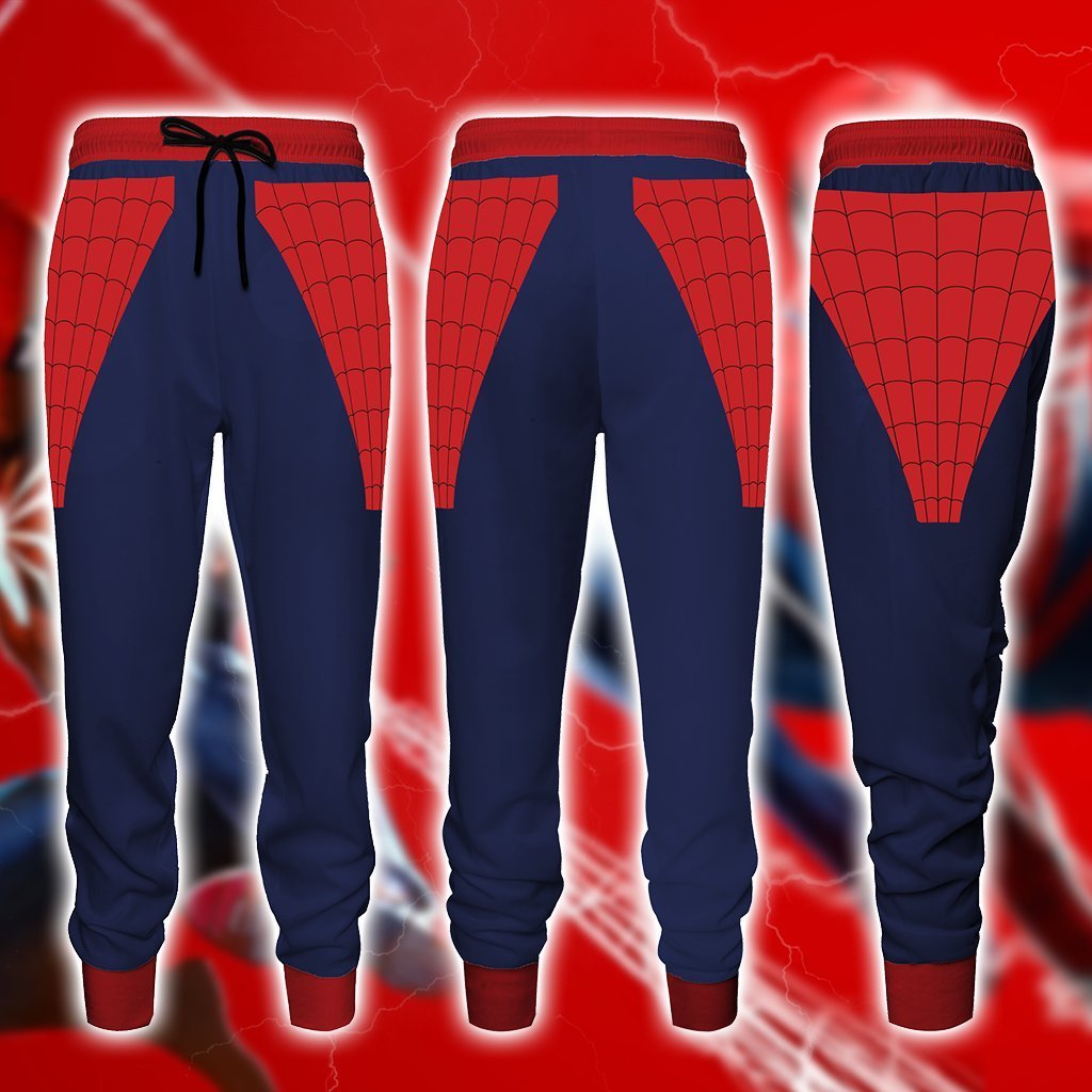 Spider-Man Cosplay PS4 New Look Jogging Pants S Version 1