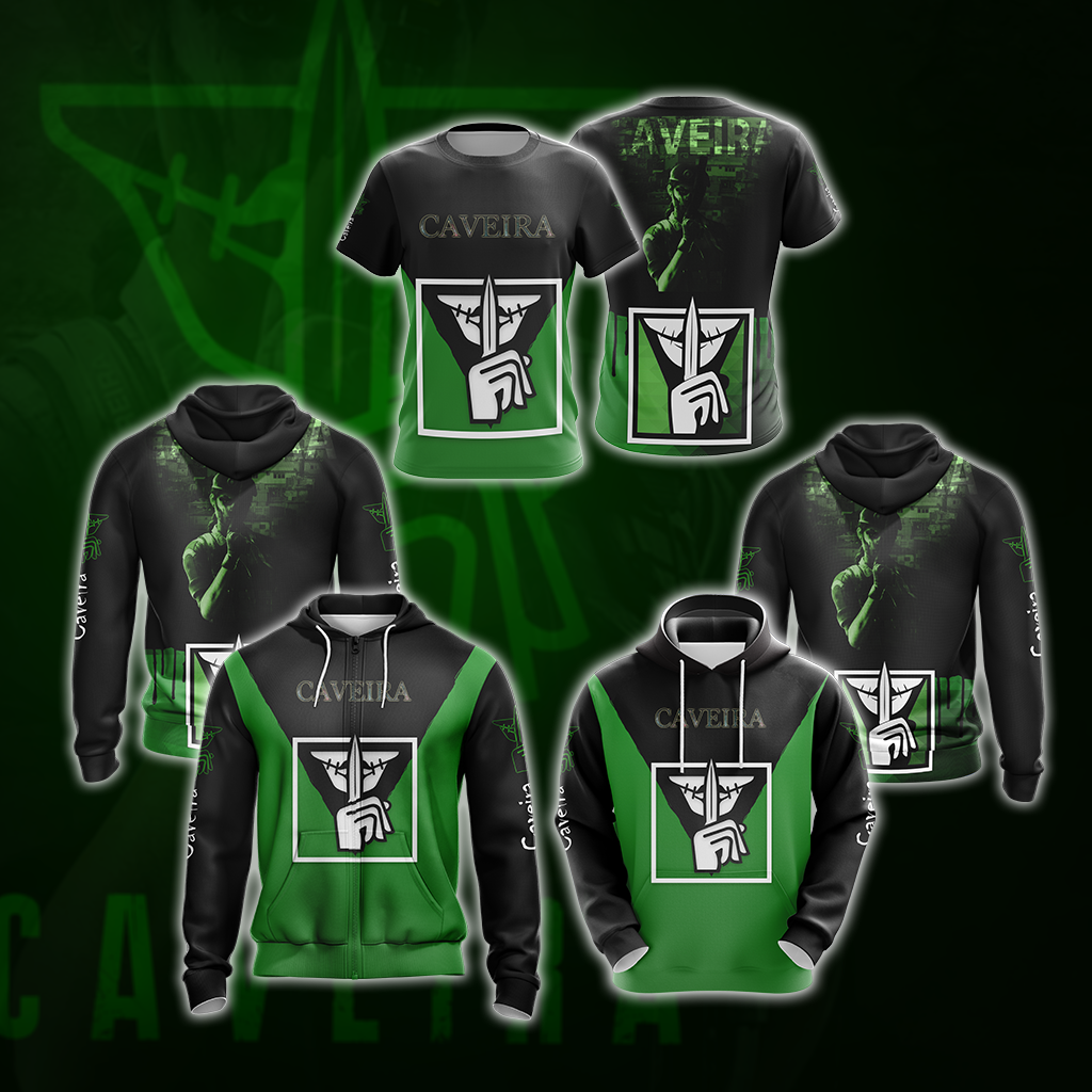 Tom Clancy's Rainbow Six Siege Ela Caveira Unisex 3D T-shirt