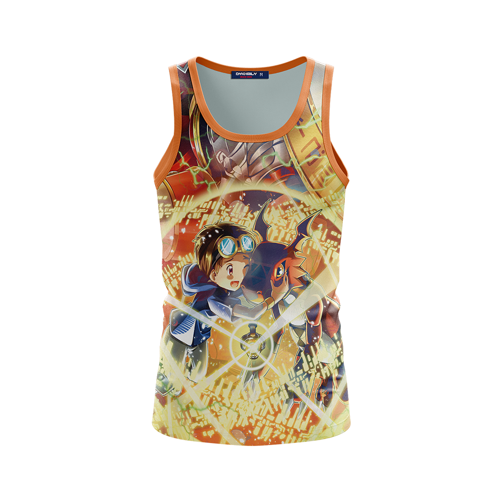 Digimon - Takato And Gallantmon Unisex 3D Tank Top