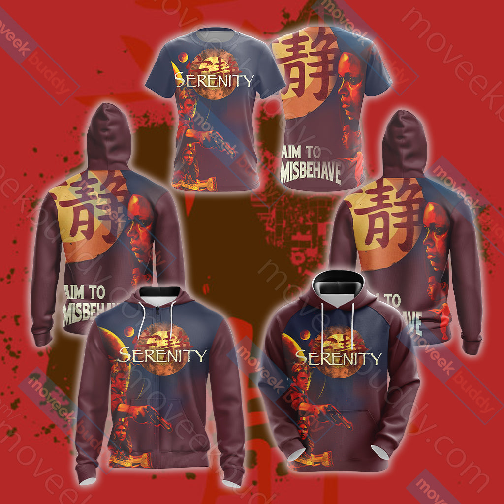 Serenity (film) Unisex 3D T-shirt