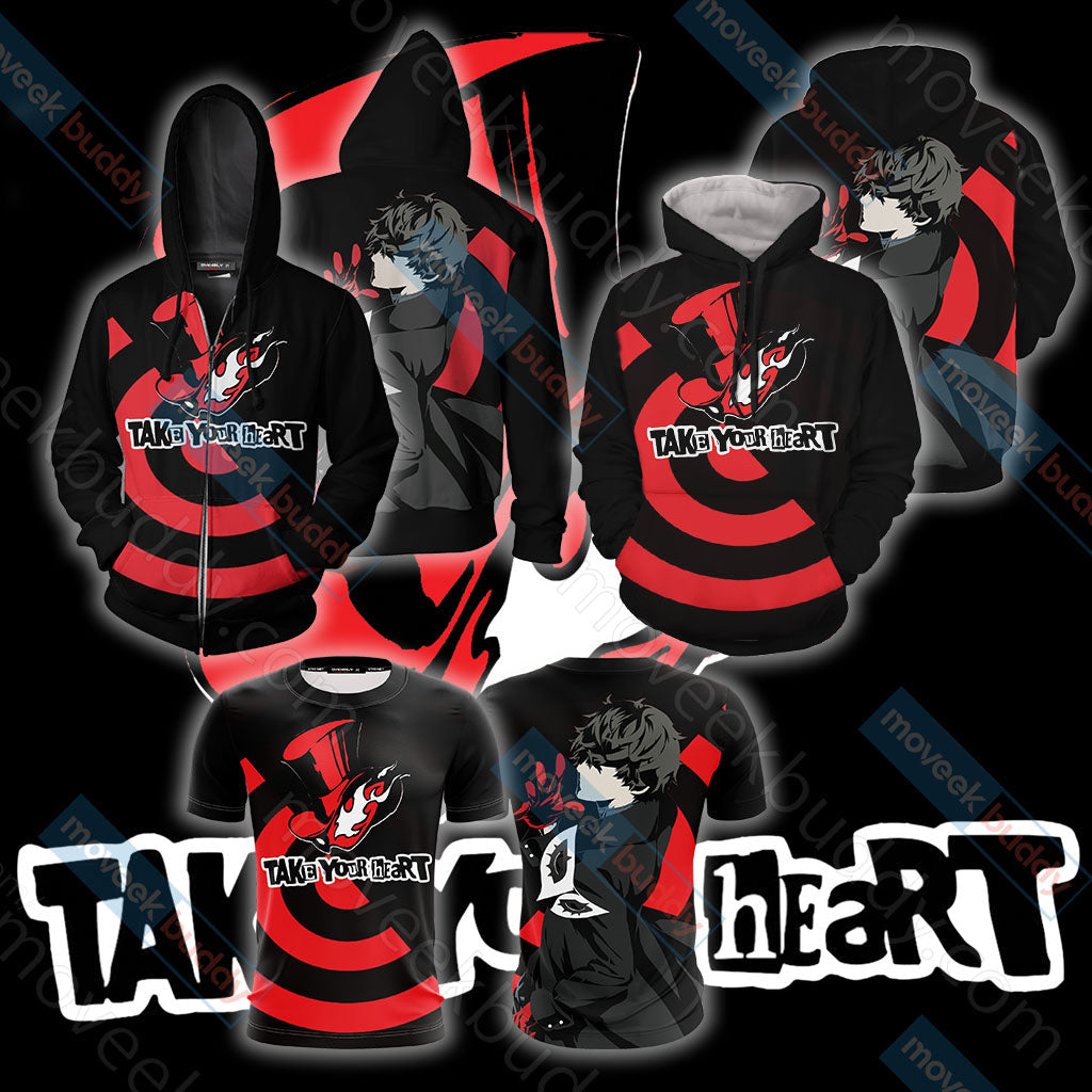 Persona 5 - Phantom Thieves Symbol Unisex 3D T-shirt