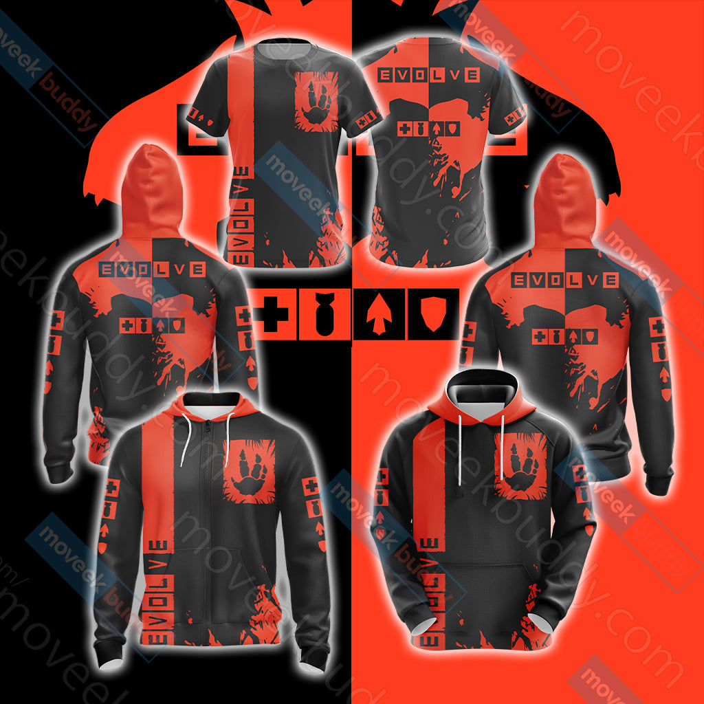 Evolve (video game) Unisex 3D T-shirt