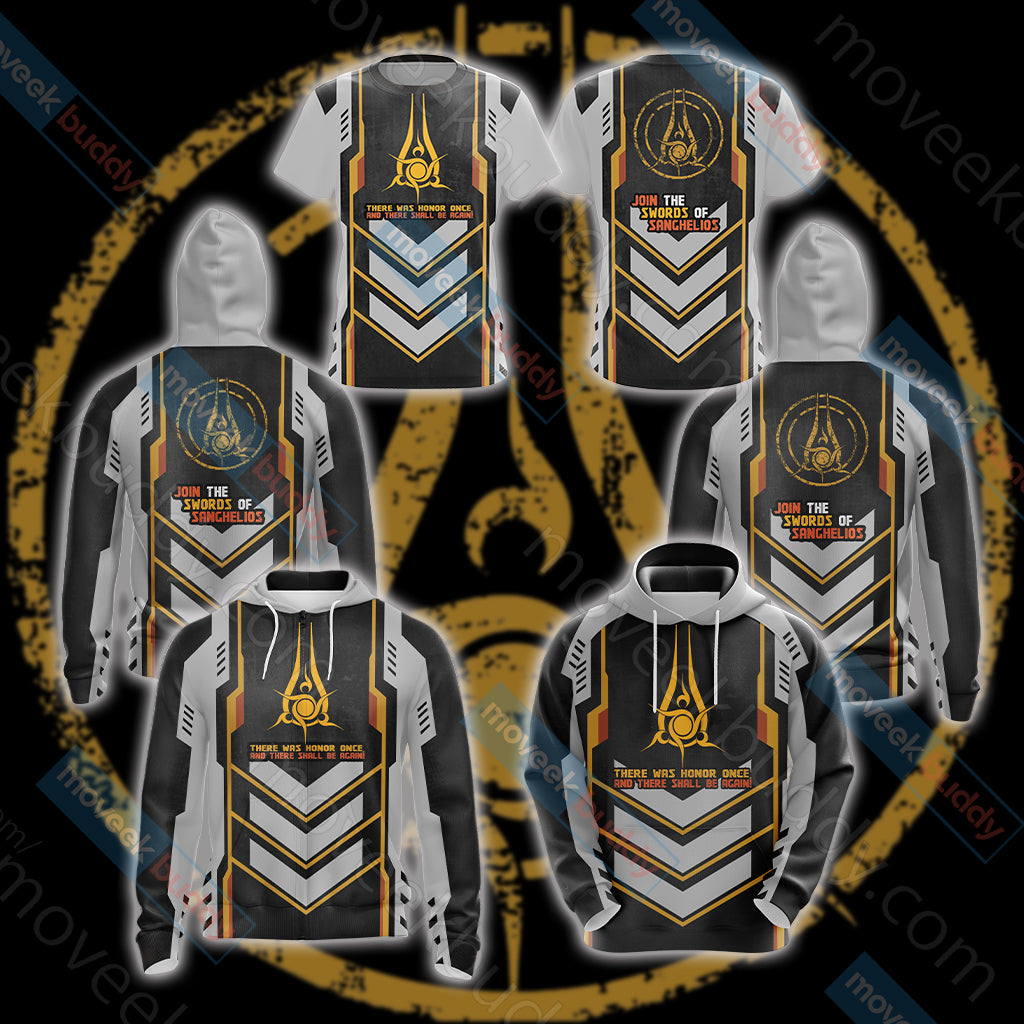 Halo - Swords of Sanghelios Unisex 3D T-shirt