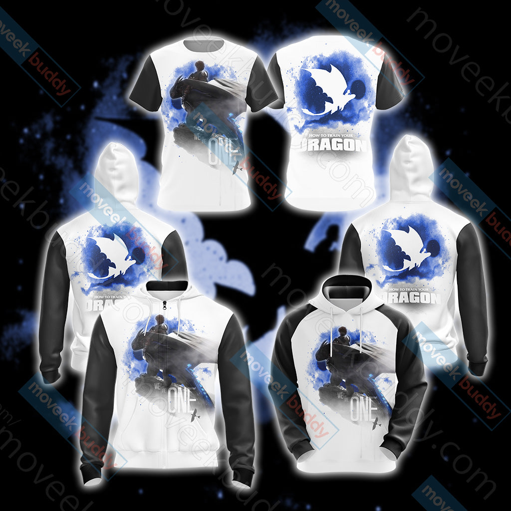 How To Train Your Dragon Unisex 3D T-shirt