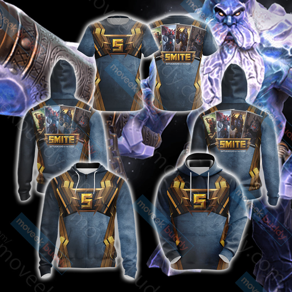 Smite (video game) Unisex 3D T-shirt