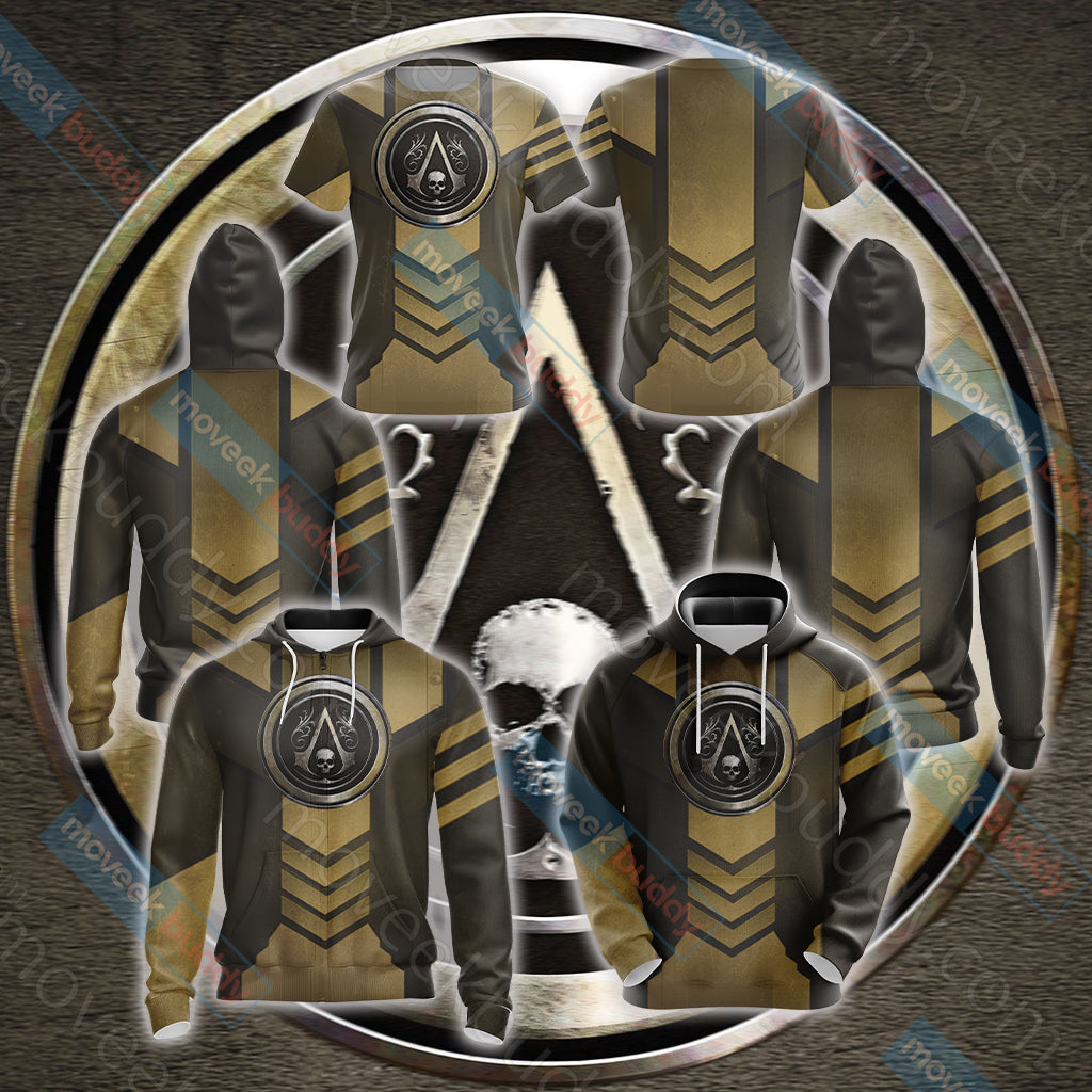 Assassin's Creed Black Flag Unisex 3D T-shirt