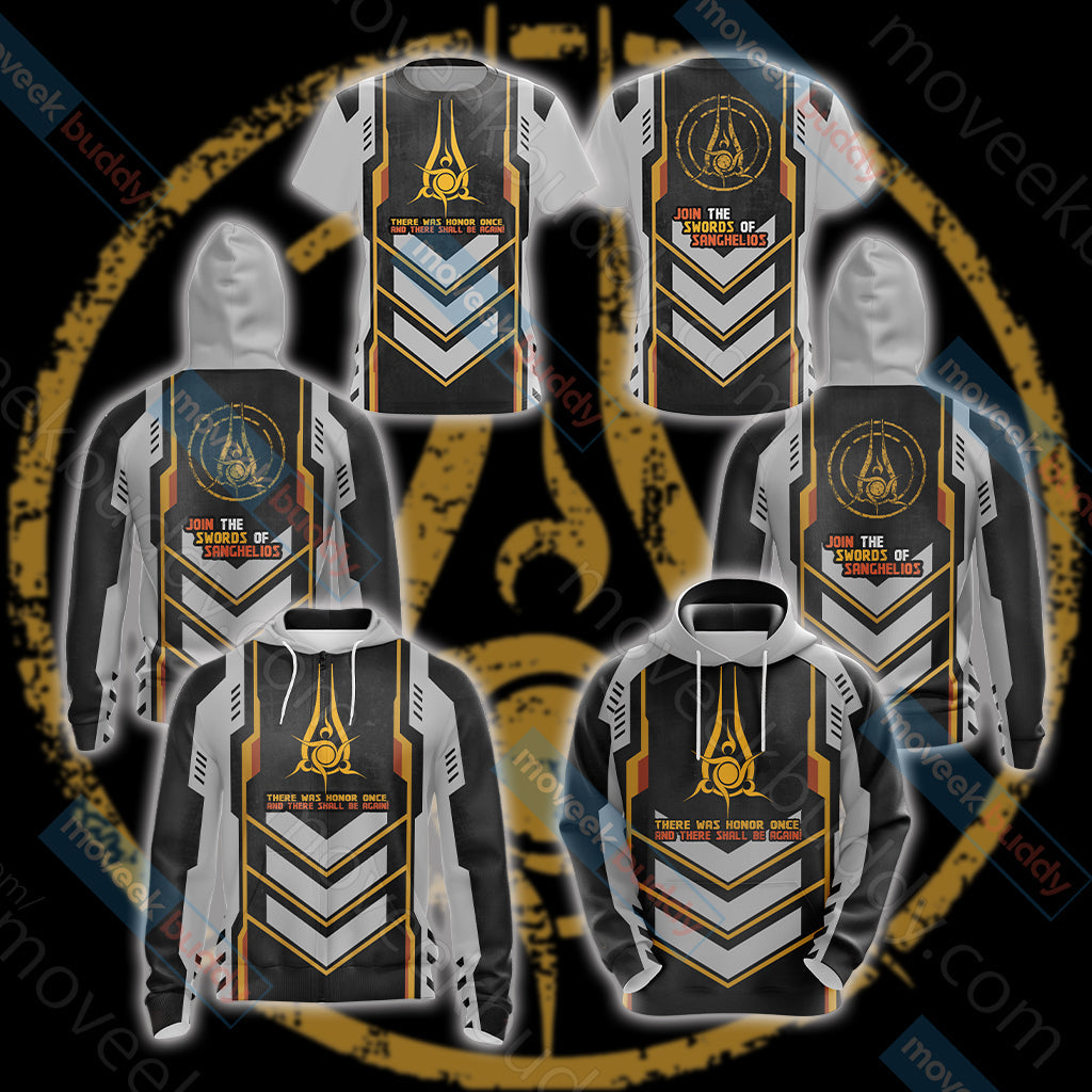 Halo - Swords of Sanghelios Unisex 3D T-shirt