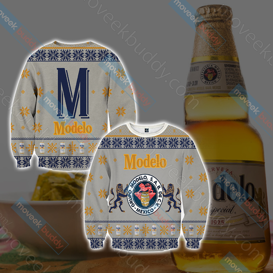 Modelo Version 2 Knitting Style Unisex 3D Sweater S