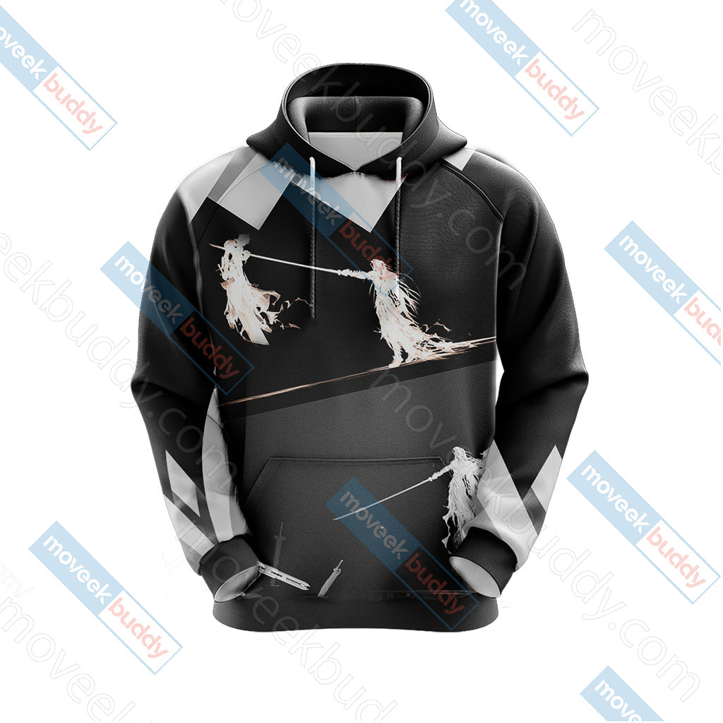 Final Fantasy 7 - Sephiroth v Cloud Unisex 3D T-shirt