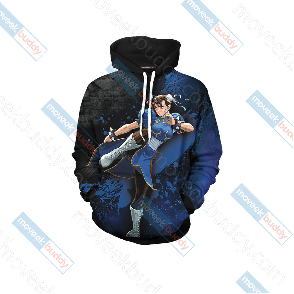 Street Fighter - Chun Li Unisex 3D T-shirt