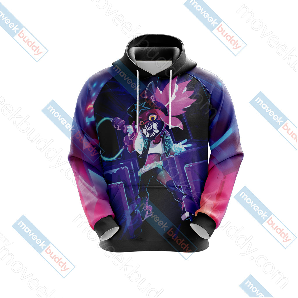 Splatoon - Akali Unisex 3D T-shirt