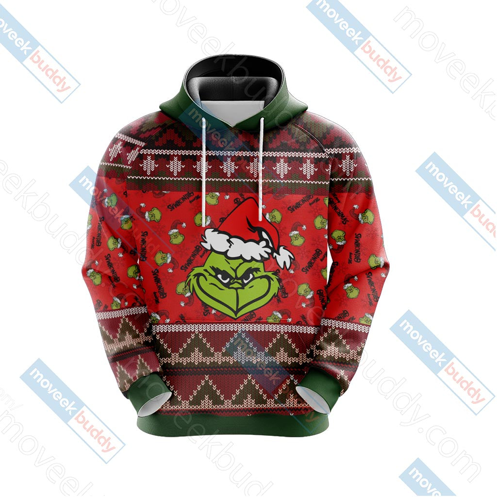 The Grinch Christmas Unisex 3D T-shirt