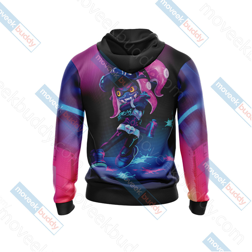 Splatoon - Akali Unisex 3D T-shirt