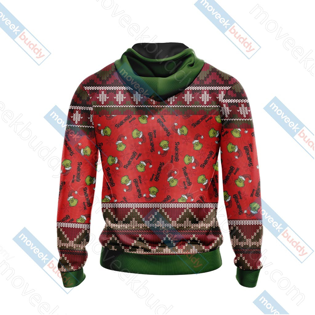 The Grinch Christmas Unisex 3D T-shirt