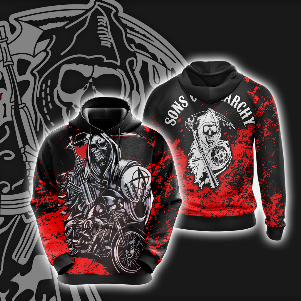 Sons of Anarchy Unisex 3D T-shirt Hoodie S