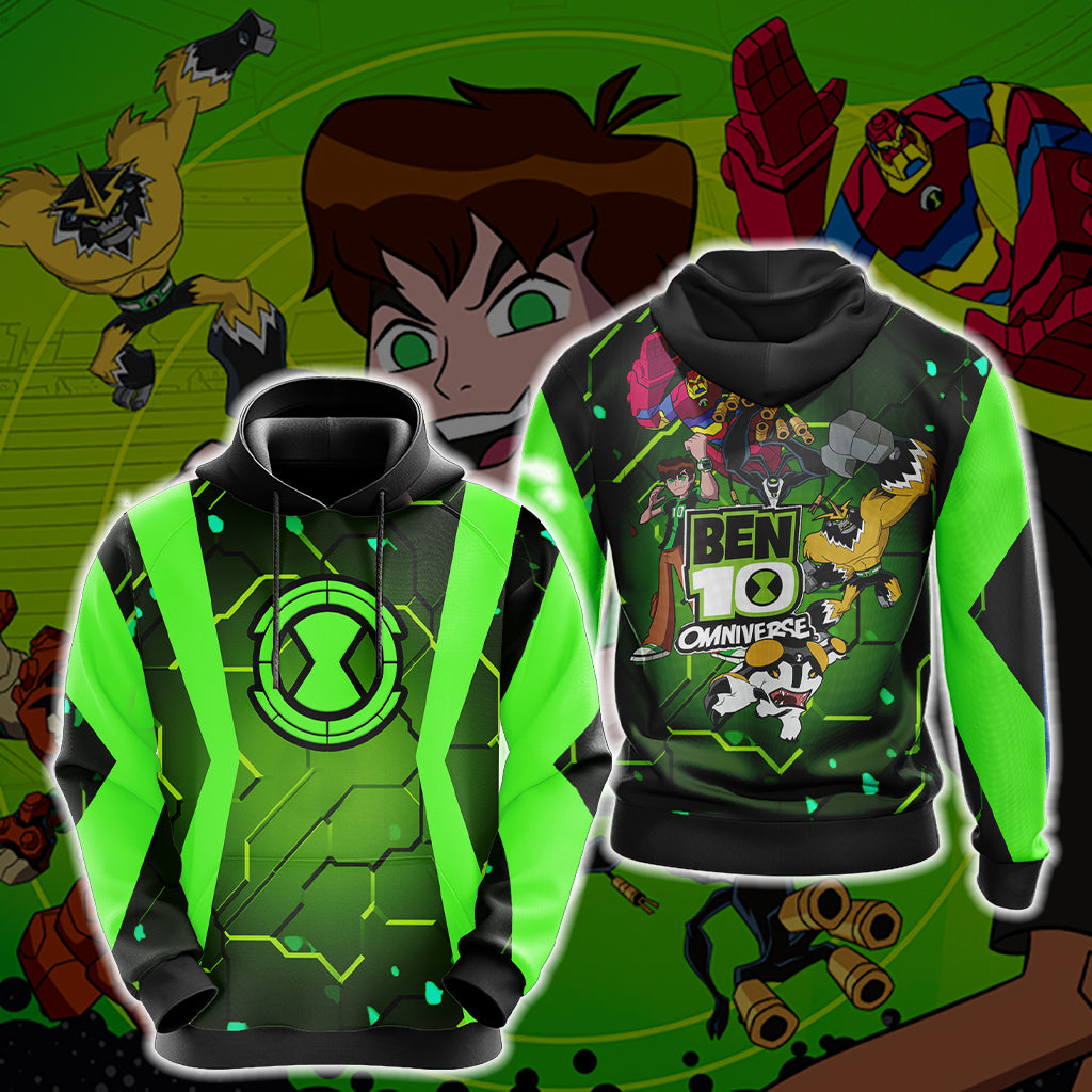 Ben 10 - Omniverse Unisex 3D T-shirt Hoodie S
