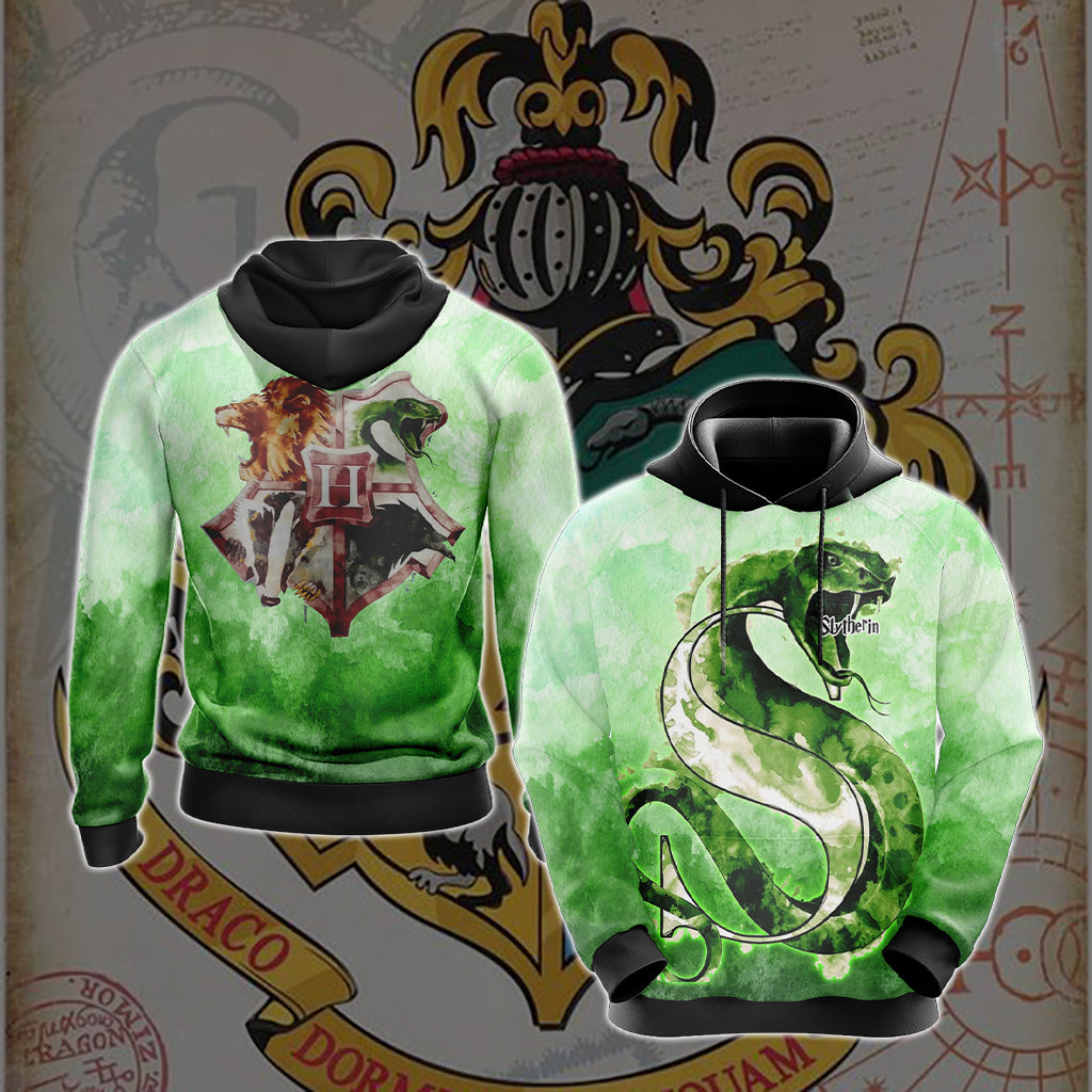 Cunning Like A Slytherin Harry Potter New Version Unisex 3D T-shirt Hoodie S
