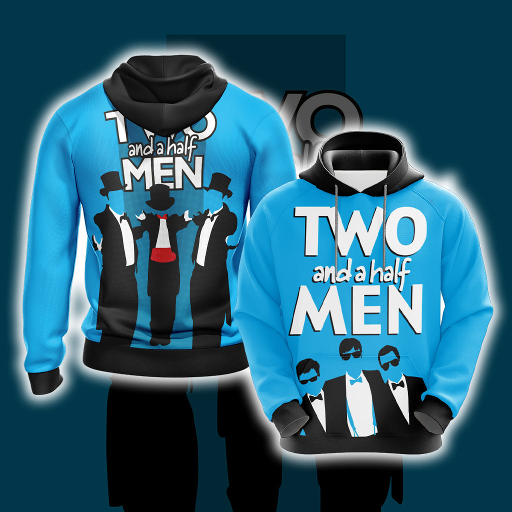 Two And A Half Men TV Show Unisex 3D T-shirt Hoodie S
