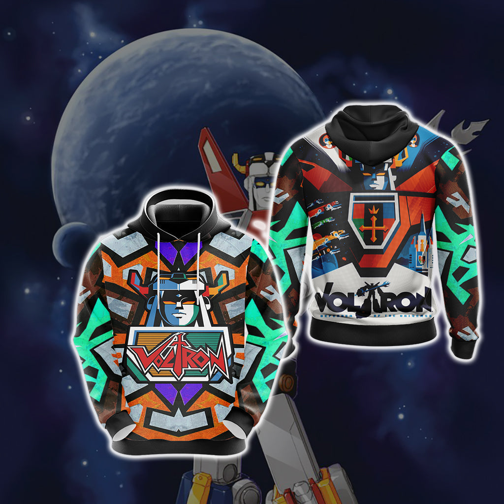 Voltron: Legendary Defender New Version Unisex 3D T-shirt Hoodie S
