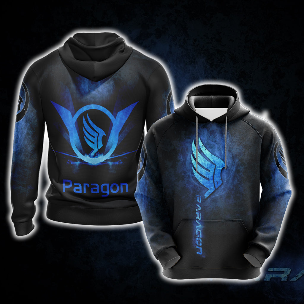 Mass Effect - Paragon Unisex 3D T-shirt Hoodie S