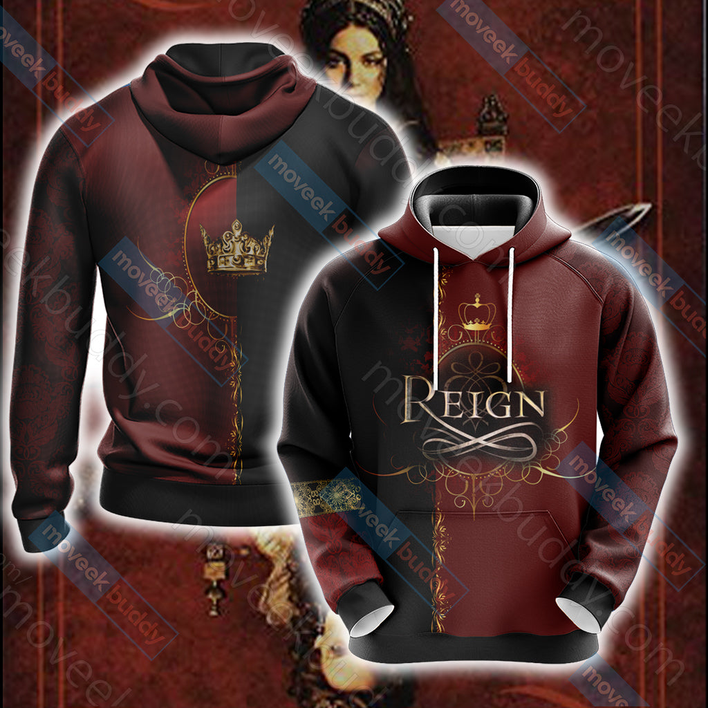 Reign (TV series)  Unisex 3D T-shirt Hoodie S
