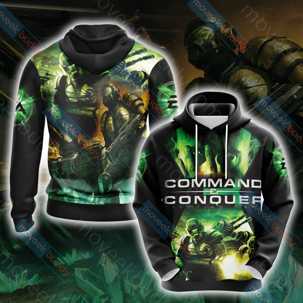 Command & Conquer-Tiberium Unisex 3D T-shirt Hoodie S