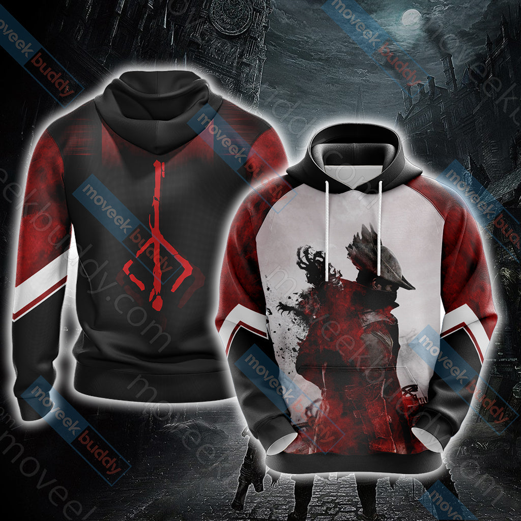 Bloodborne - Hunter's Mark New Unisex 3D T-shirt Hoodie S