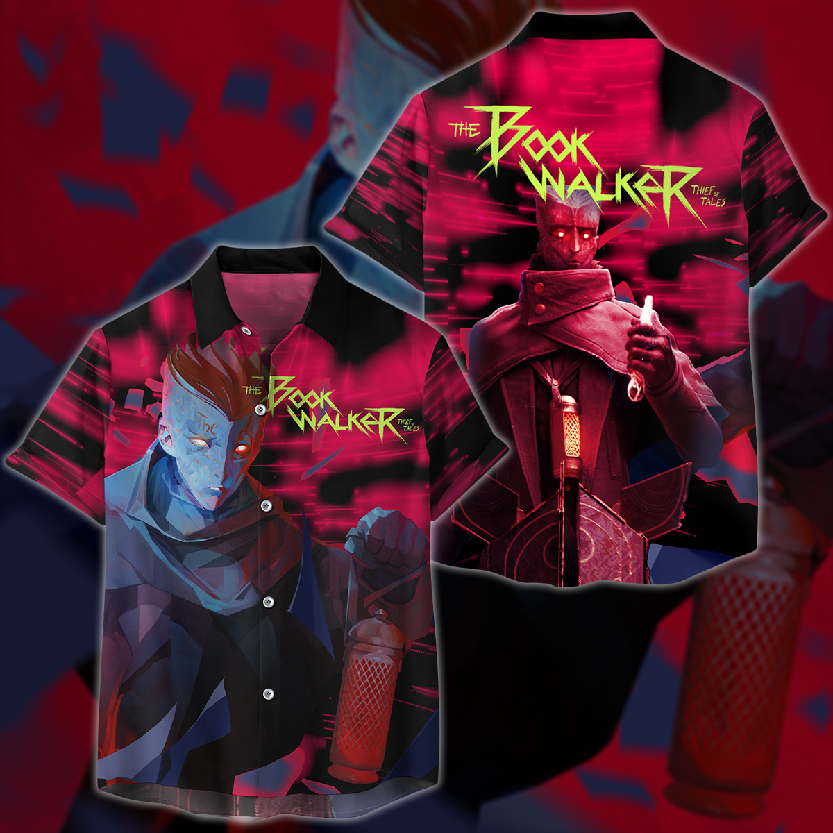 Bookwalker: Thief of Tales Video Game 3D All Over Printed T-shirt Tank Top Zip Hoodie Pullover Hoodie Hawaiian Shirt Beach Shorts Jogger Hawaiian Shirt S