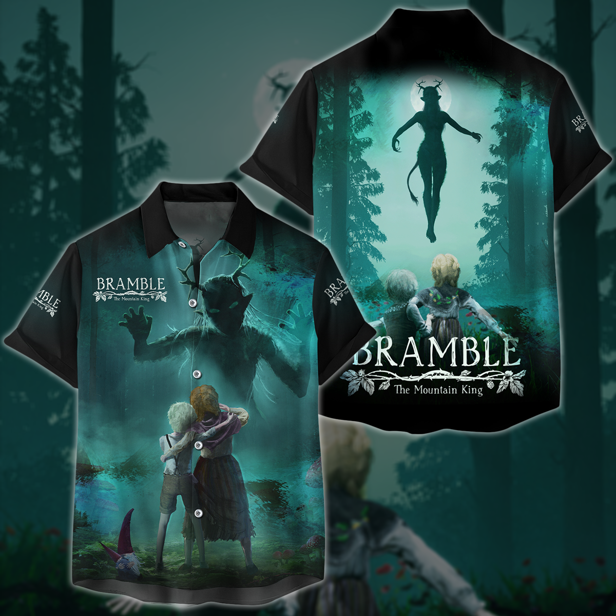 Bramble: The Mountain King Video Game 3D All Over Printed T-shirt Tank Top Zip Hoodie Pullover Hoodie Hawaiian Shirt Beach Shorts Jogger Hawaiian Shirt S
