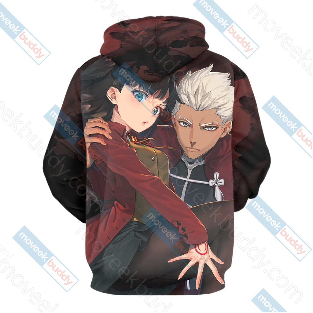 Fate/ Stay Night - Blade And Fate Rin Unisex 3D T-shirt