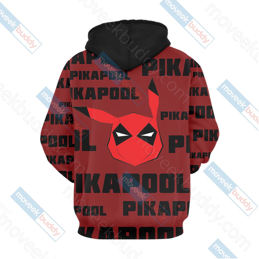 PikaPool Deadpool And Pikachu New Unisex 3D T-shirt