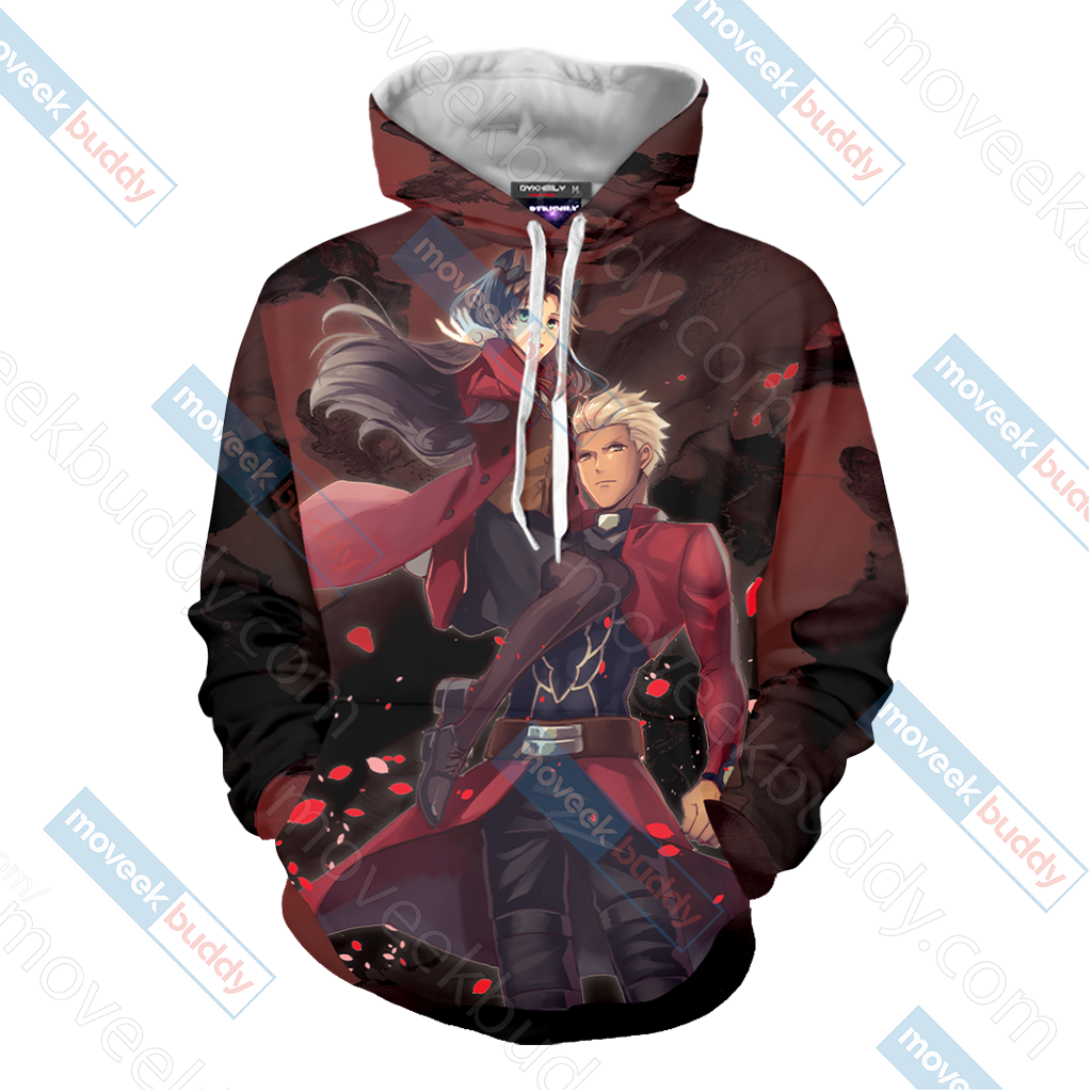 Fate/ Stay Night - Blade And Fate Rin Unisex 3D T-shirt