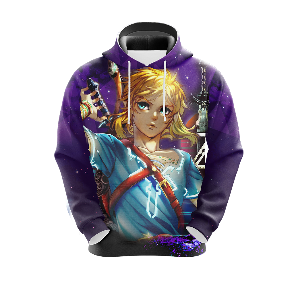 A sword wields no strength unless the hand that holds it has courage The legend of Zelda All Over Print T-shirt Zip Hoodie Pullover Hoodie
