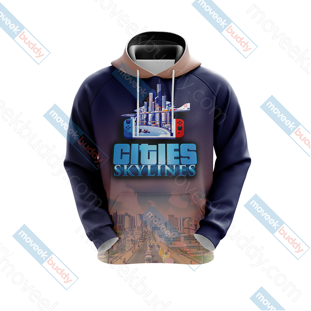 Cities: Skylines Unisex 3D T-shirt
