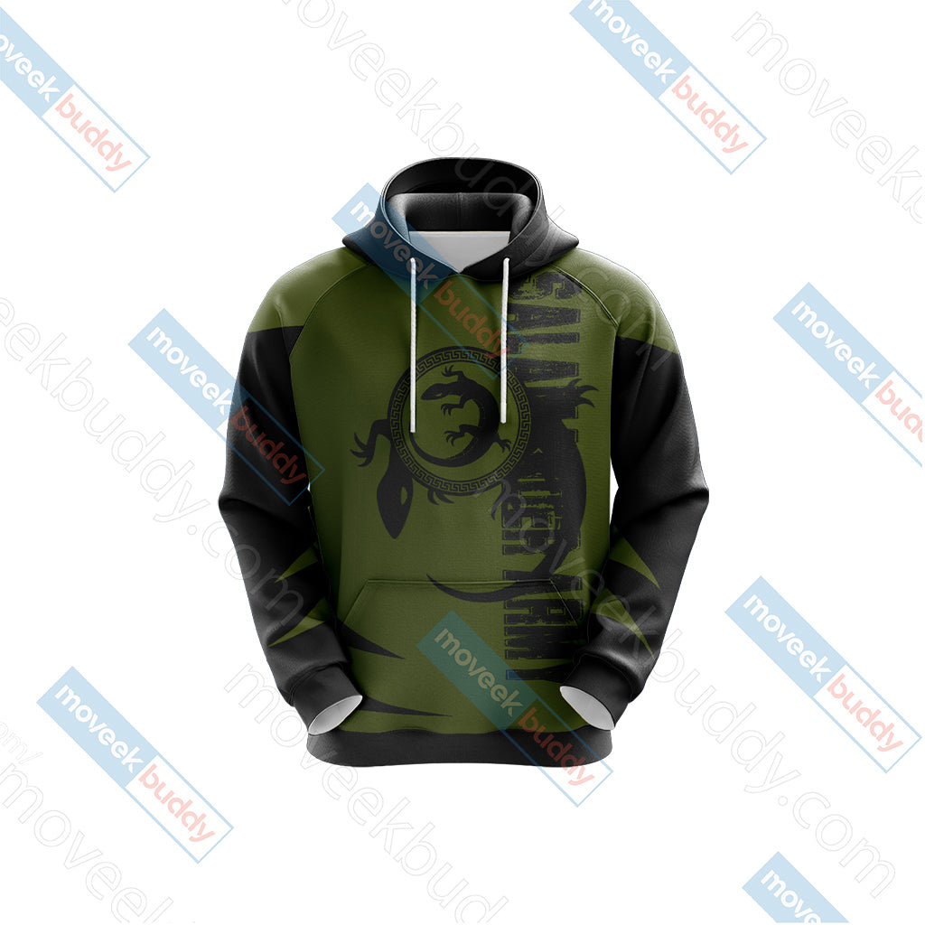 Ender's Game - Battle School Army - Salamander Army Unisex 3D T-shirt