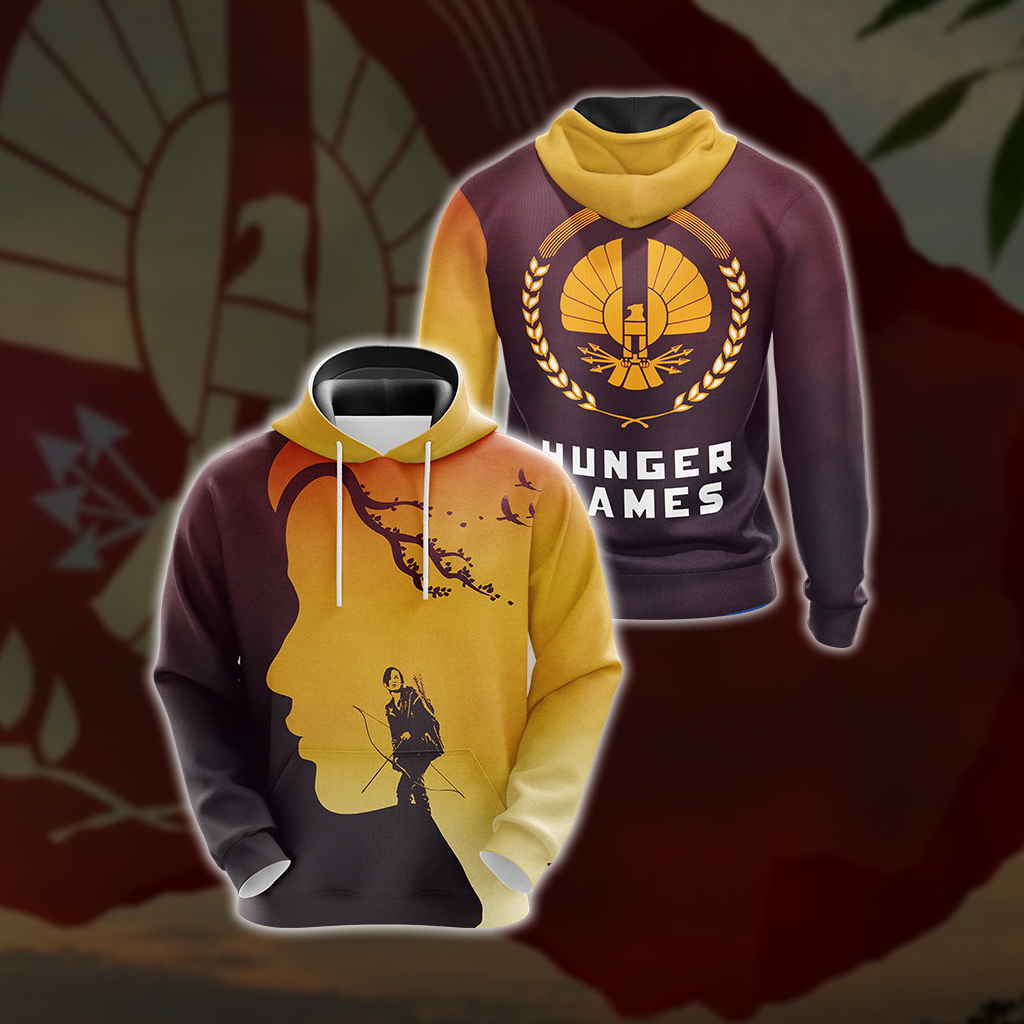 The Hunger Games New Version Unisex 3D T-shirt Hoodie S