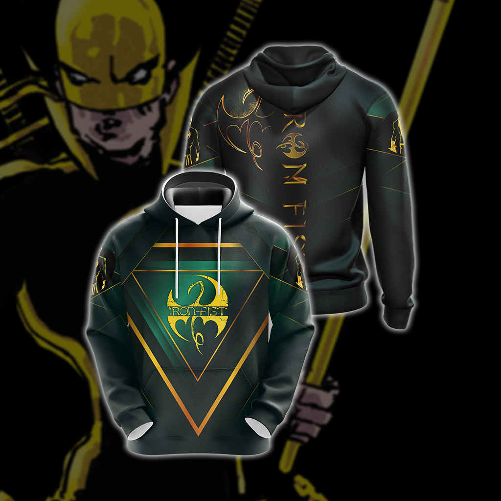 Iron Fist (comics) New Unisex 3D T-shirt Hoodie S