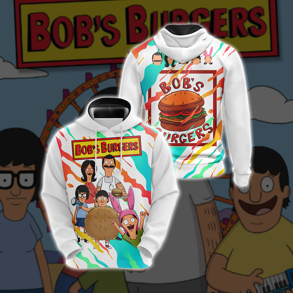 Bob's Burgers New Unisex 3D T-shirt Hoodie S