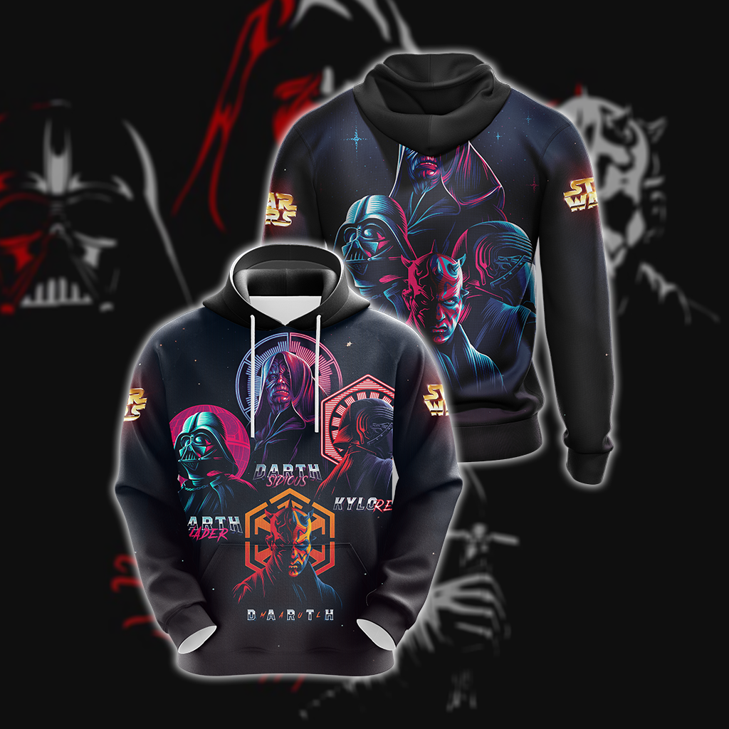 Star Wars - Villains Unisex 3D T-shirt Hoodie S