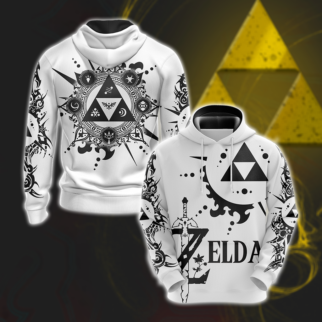 The Legend Of Zelda T-shirt Zip Hoodie Pullover Hoodie Hoodie S