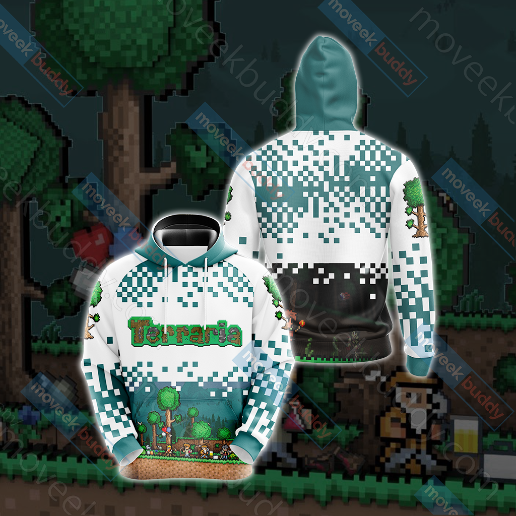 Terraria Unisex 3D T-shirt Hoodie S