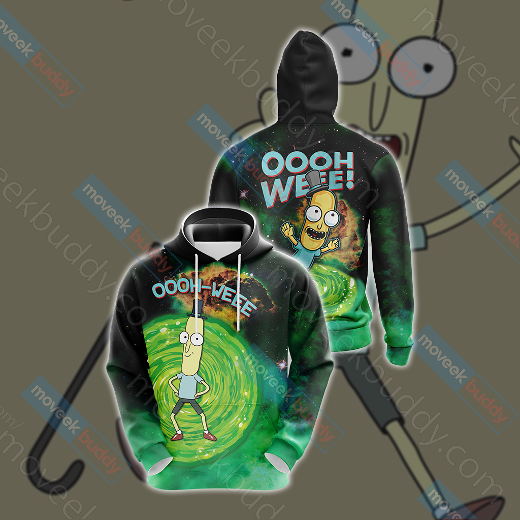 Mr.Poopybutthole Rick and Morty Unisex 3D T-shirt Hoodie S
