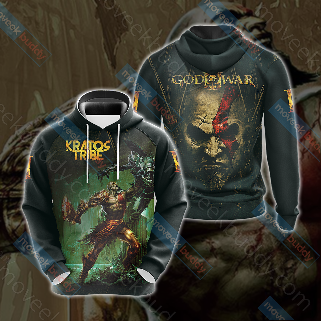God Of War 3 Kratos Unisex 3D T-shirt