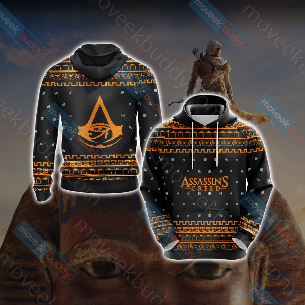 Assassin's Creed - Origins Knitting Style Unisex 3D T-shirt Hoodie S