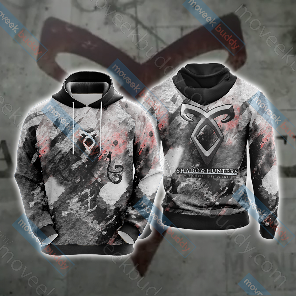 Shadowhunters New Collection Unisex 3D T-shirt Hoodie S