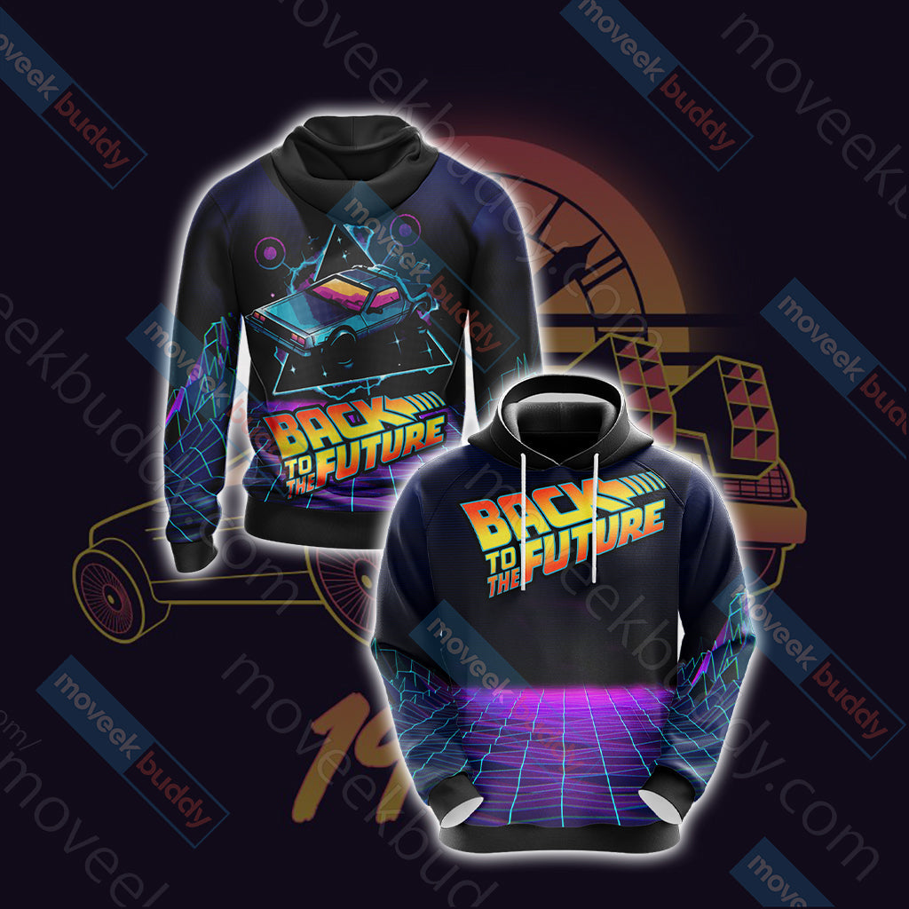 Back To The Future Unisex 3D T-shirt Hoodie S