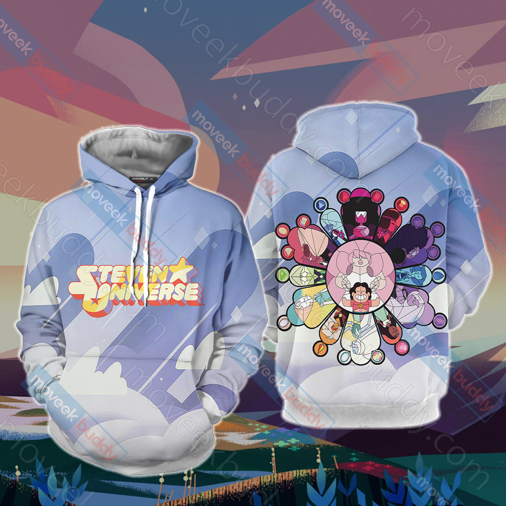 Steven Universe Unisex 3D T-shirt Hoodie S