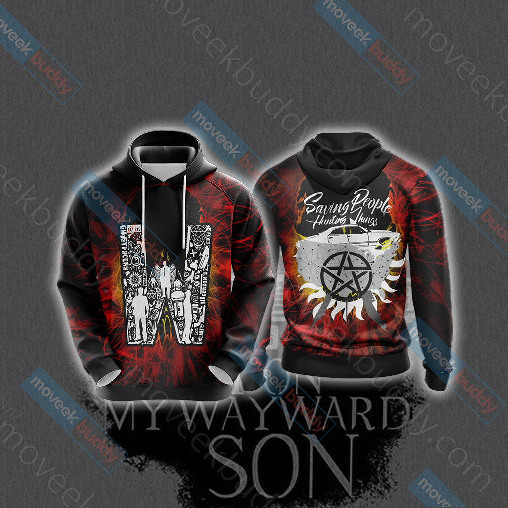 Supernatural - New Version Unisex 3D T-shirt Hoodie S