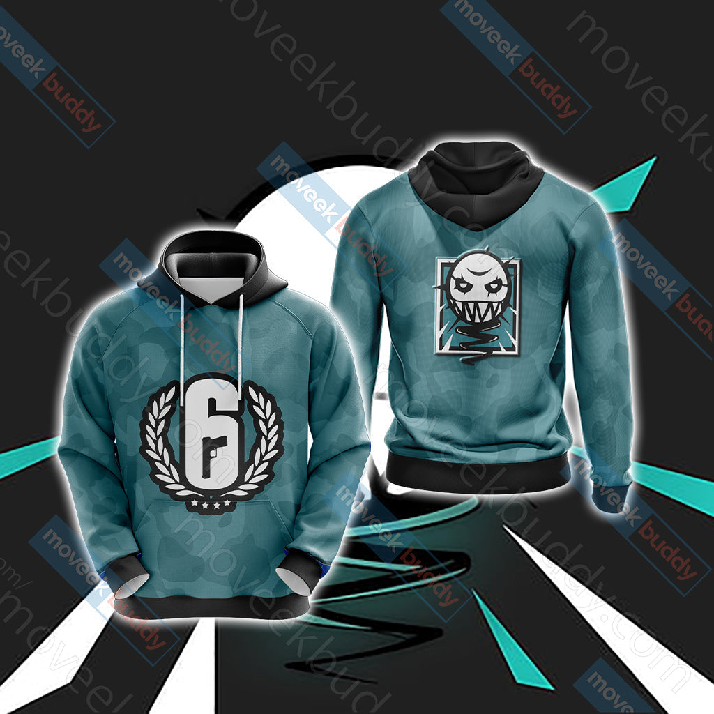 Tom Clancy's Rainbow Six - Jackal Unisex 3D T-shirt Hoodie S